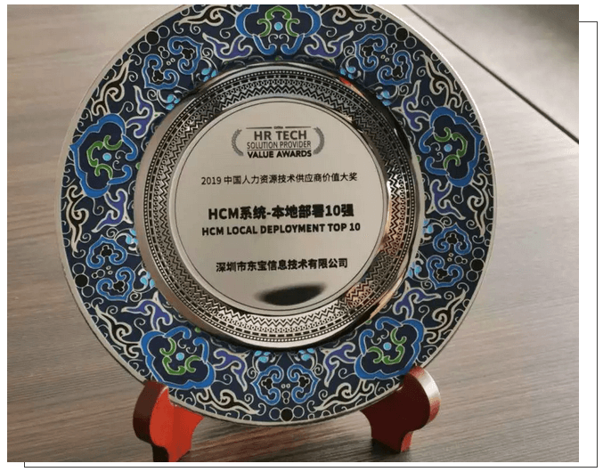 再添荣誉|东宝软件荣获人力资源服务行业两项大奖！