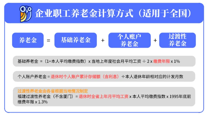 企业职工养老金计算方式 企业职工养老金计算方式