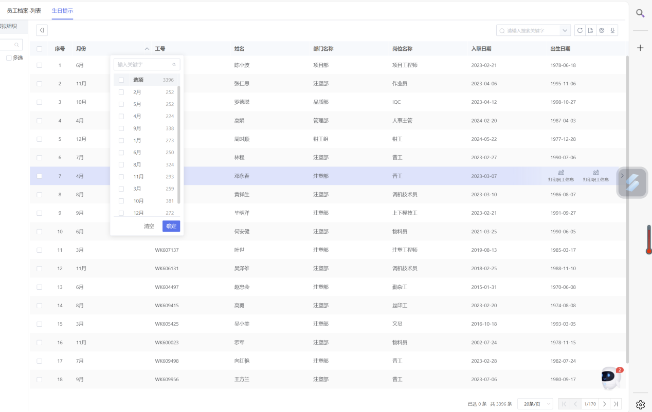 【智能关怀】企业生日管理终极攻略：本月生日人员查询系统4大核心价值